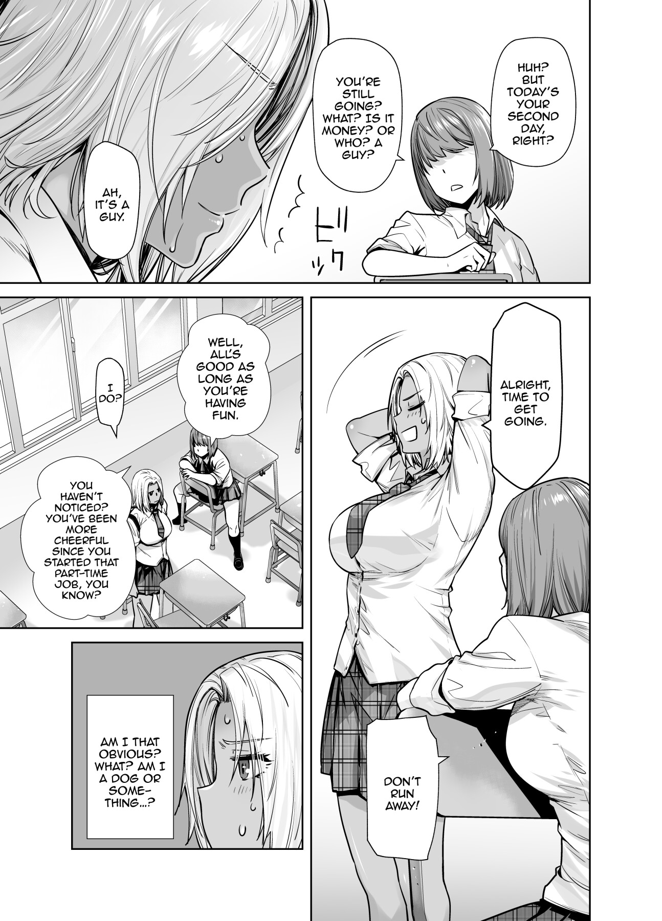 Hentai Manga Comic-The Black Gal Who Became The Homeroom Teacher's Maid 2-Read-6